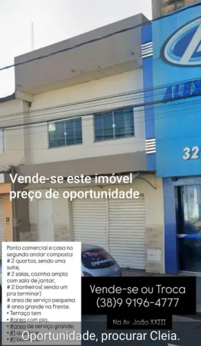 Vendo ou troco casa em montes claros mg por casa em Curvelo mg