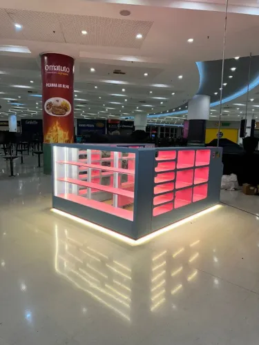 Quiosque balcão expositor