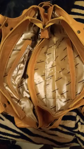 2 Bolsas de couro importadas italianas.