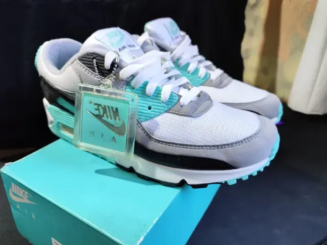 Nike Air Max 90 Recraft "Hyper Turquoise" (2020) - Tam 41 - Novo/DSG