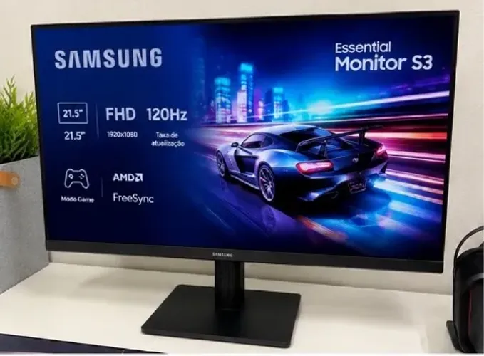 MONITOR SAMSUNG NOVO! 24 POLEGADAS