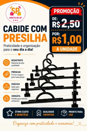 Vendo Cabide de Calça