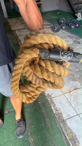 Corda escalada Crossfit sem uso