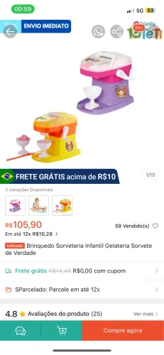 Sorveteria faz sorvete de verdade!