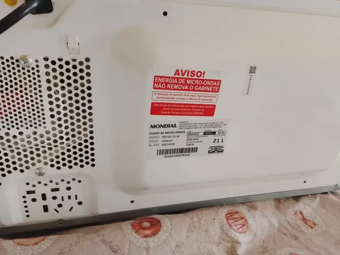 Vendo microondas