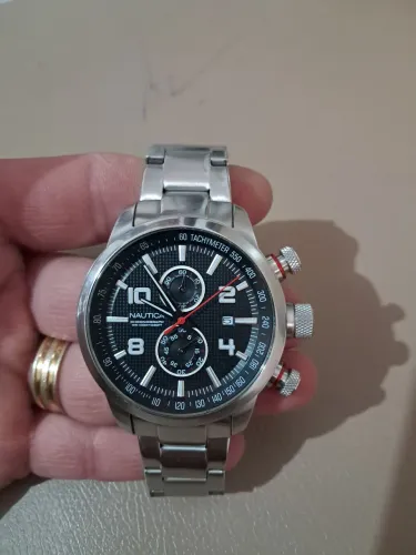 Relogio Nautica tricompasso quartz
