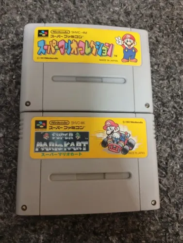 Mario original super famicon lote