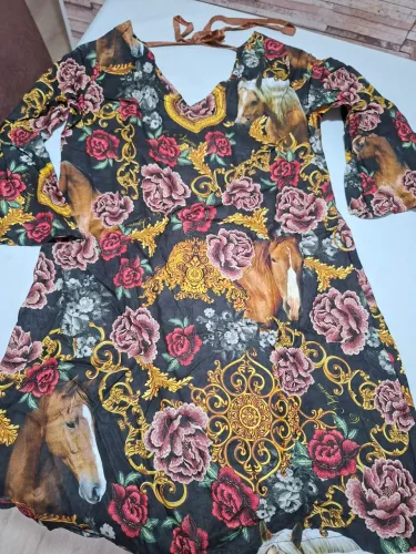 Vastido estampado casual Rener Tam M