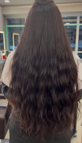 Mega hair cabelo humano (brasileiro)
