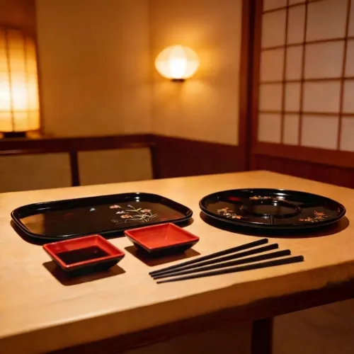 Kit jantar oriental 9 peças