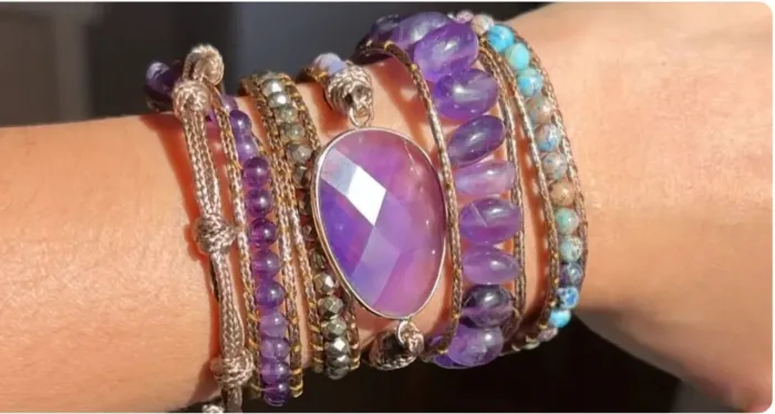 Pulseira de Ametista