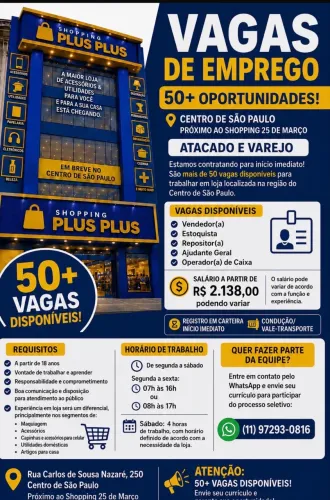 Vaga de emprego