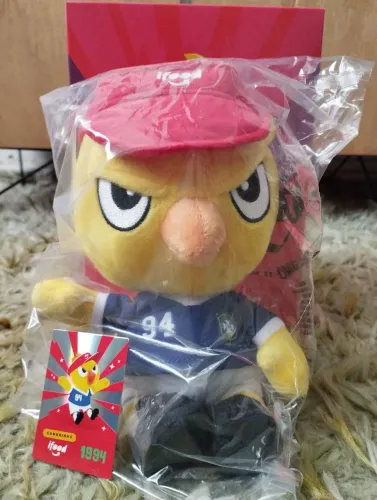 Canarinho Ifood Copa 94 com o card
