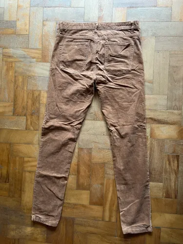 calça youcom veludo marrom tam 42