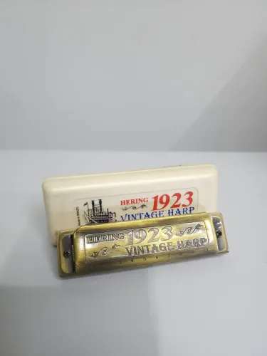 Gaita Hering Vintage 1923 Original com Case | Entrego