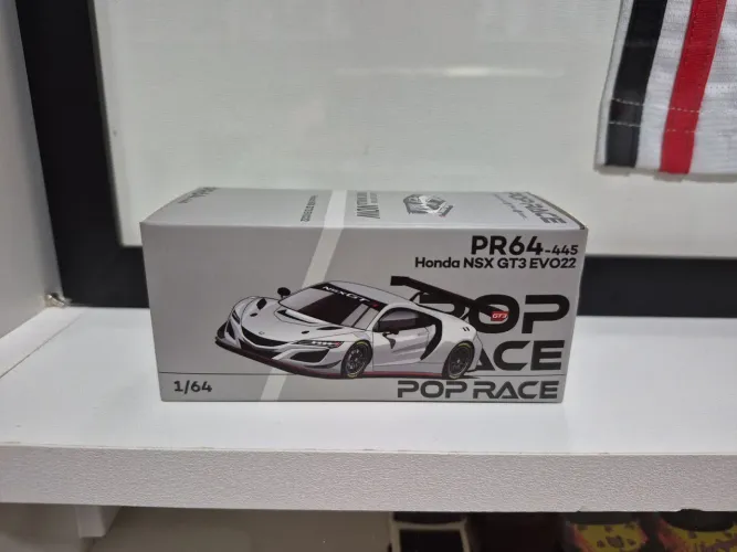 Miniatura Pop Race PR64-445 Honda NSX GT3 EVO22 1:64