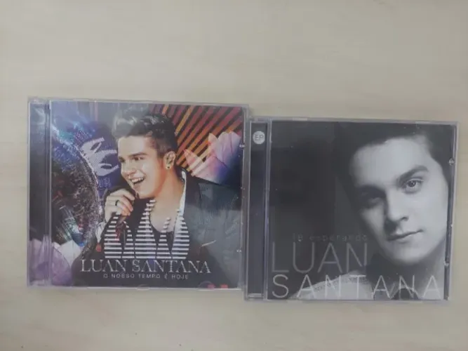 2 CDS Luan Santana - Te Esperando EP e O Nosso Tempo é Hoje