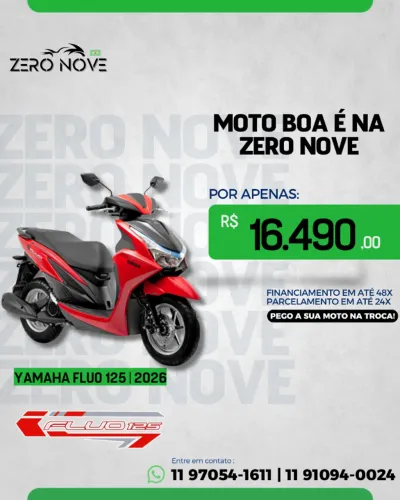 YAMAHA FLUO 125 | 2026 (FINANCIO)