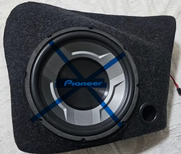Caixa lateral 12" Civic G9