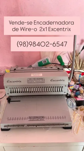 Encadernadora wire-o 2x1 excentrix