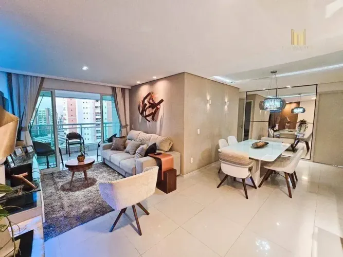 Apartamento com 3 dormitórios à venda, 118 m² por R$ 1.350.000,00 - Aldeota - Fortaleza/CE