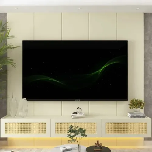 Lançamento!! Home Suspenso Native Rattan c/Led 2.20m 100% em MDF