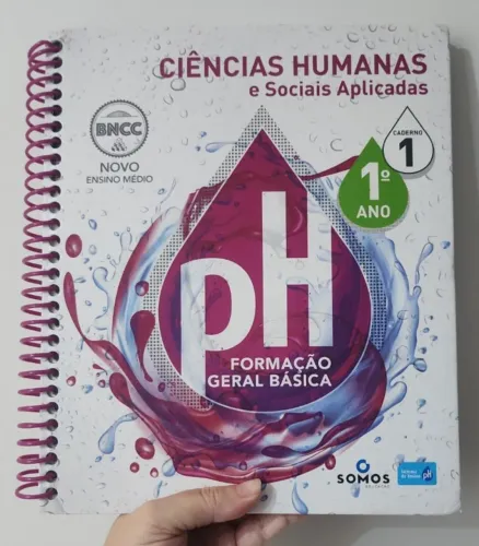 Livro Ph ciências humanas ano 1 caderno 1
