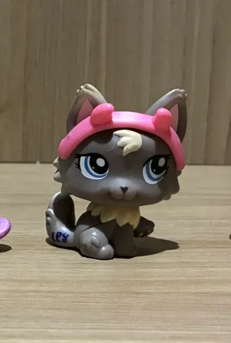Littlest pet shop - Gatinha com tiara