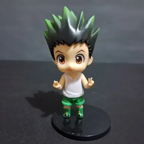 Estatueta do Gon Freecss Hunter x Hunter 11cm Com Base PVC