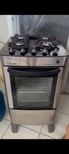 FOGÃO ESMALTEC 4 BC INOX