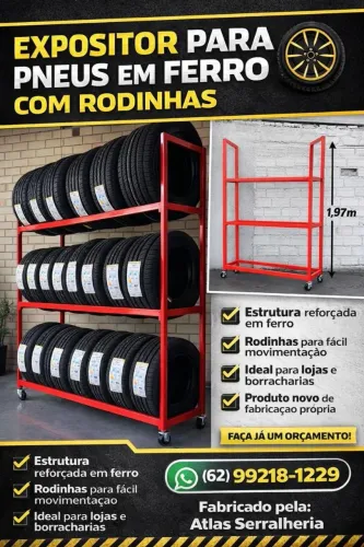 Suporte para pneus 