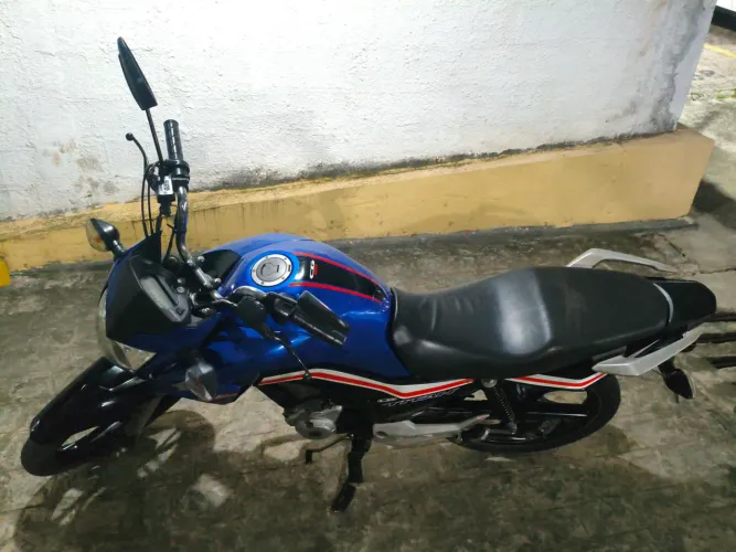 Honda CG 160 Titan 2019 Azul - Único Dono