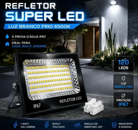 Refletor SUPER LED