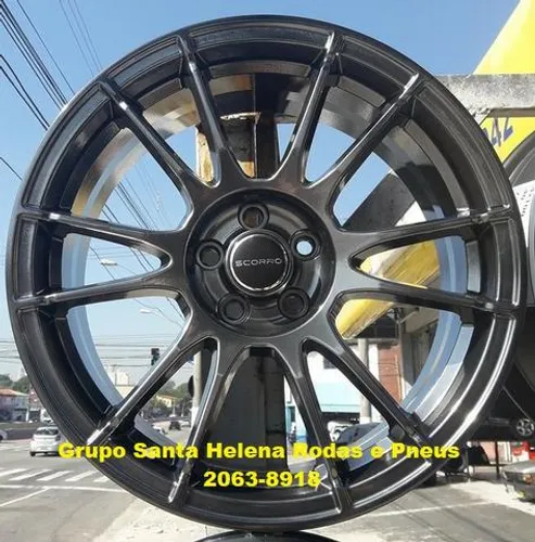 Jg roda aro 17 S-251 Zunk 5x100 VW Golf Polo Fox Subaru Audi A3 10x sem Juros no Cartão