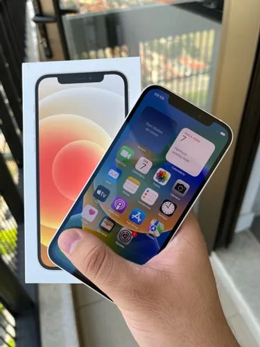 iPhone 12 branco 256gb com caixa e garantia // sucesso 