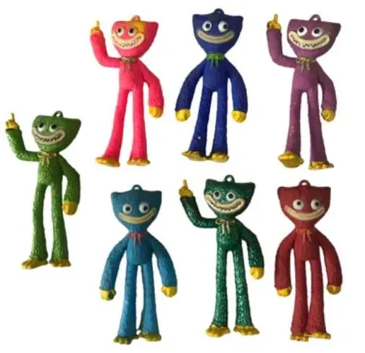 10 Bonecos Huggy WuggY Kit com 8 bonecos Novos + Brinde