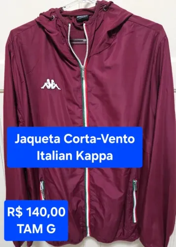 Jaqueta Corta-Vento Kappa Italiana