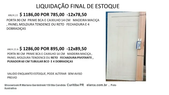 porta externa 90 210 bca prime- cax 14 cm, vistas , natural- 4 dob 1286 por 815,00