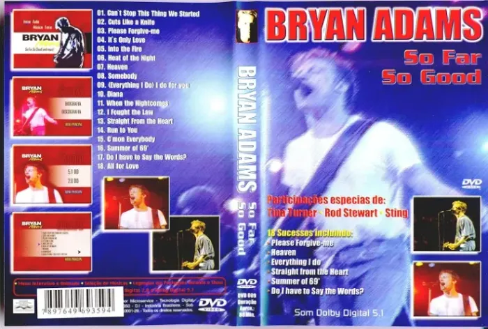 Bryan adams - so far so good (Feat , Tina Turner - Rod Stewart )
