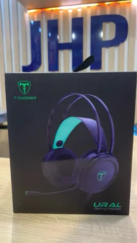 Headset Gamer Ural Preto T-Dagger - Loja física - Parcelamos sem Juros - Curitiba