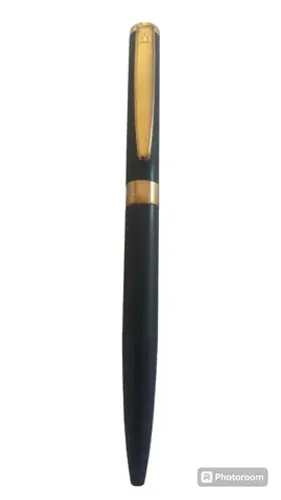 Caneta Crown gold esferográfica azul