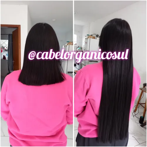 Mega hair cabelo bio fibra