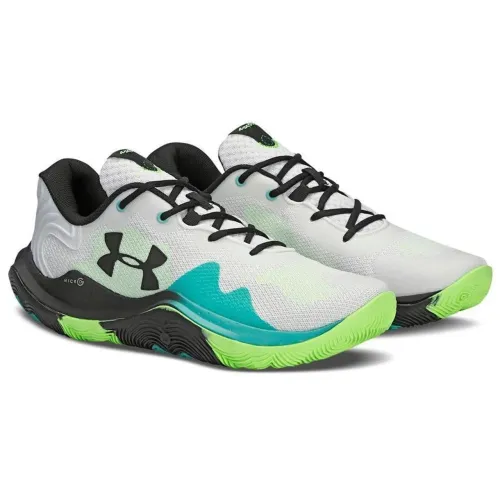 Tênis Under Armour - Novo - Branco/Verde/Preto