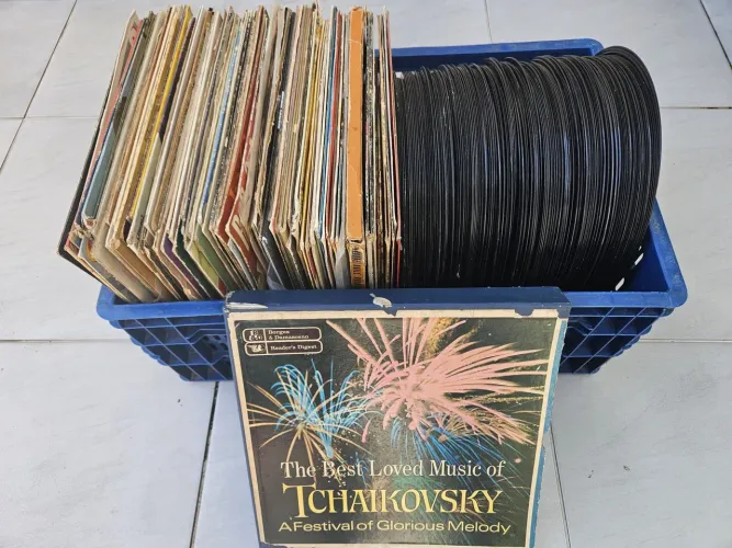 Disco de Vinil Coleção com 265 un. Desapego.