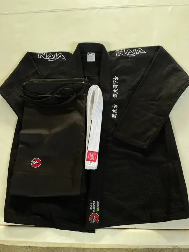kimono naja hanzo a1 a2 a3 a4 novo+ faixa de brinde