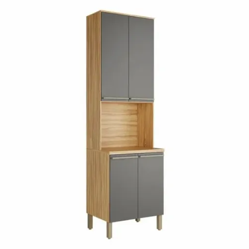 Paneleiro Micro Napoli Prime, 100% MDF - Rio Doce