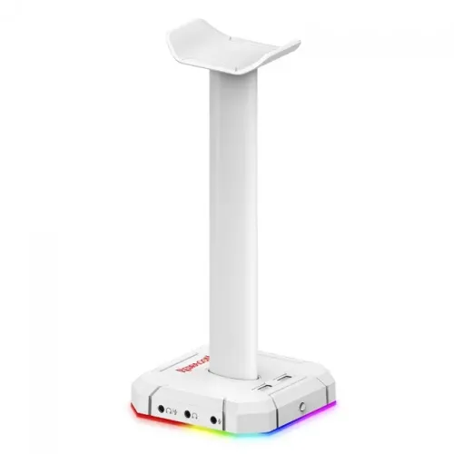 Suporte para Headset Redragon Scepter White Rgb - WZetta