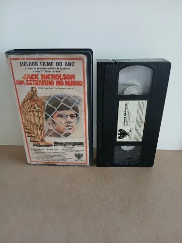 Fita VHS Um Estranho no Ninho - Jack Nicholson