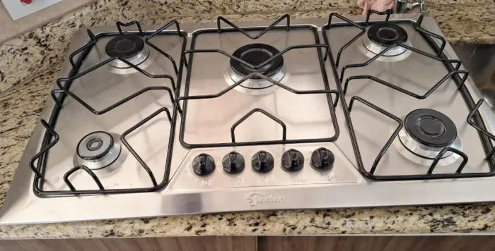 Vendo fogão cooktop Fischer 5 bocas