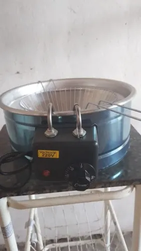 Fritadeira industrial Elétrica 220V 5L para vender rápido
